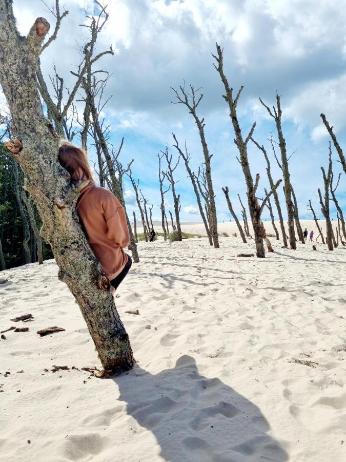 Siedlisko Na Wydmach, Domki Klimatyzowane Леба Екстериор снимка